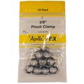 Apollo Pex 3/8 in. Stainless Steel PEX Barb Pinch Clamp (10-Pack), 10PK PXPC3810PK